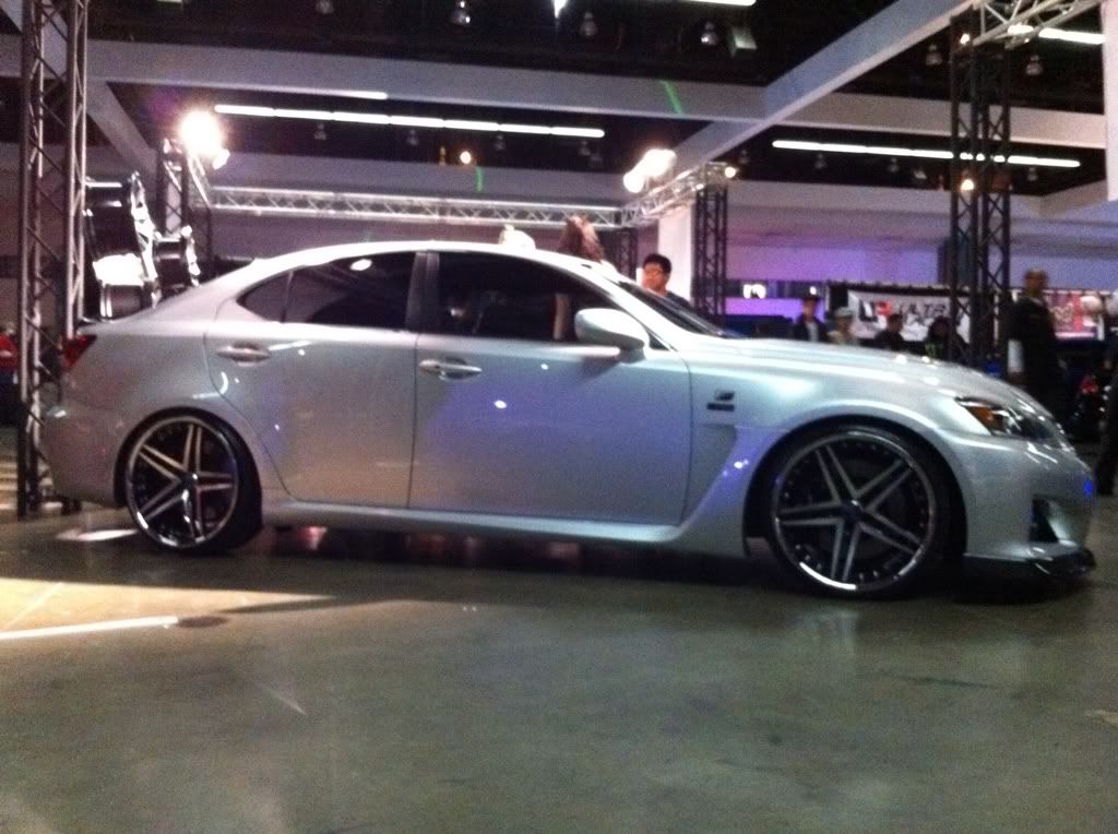 the isf is mine I think was it in the rohana wheels booth
