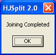 hjSplitTut5 Tutorial To Join .001 File Using HJSPLIT