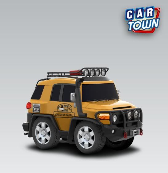 i modificate the FJ Cruiser to a camel trophy jeep cause the Land Rover is