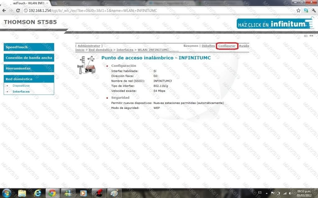 Mejora la Seguridad de tu Módem Infinitum Mejora la Seguridad de tu Módem Infinitum