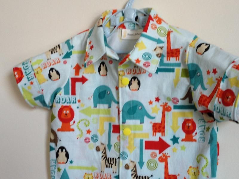 Mommie's Lil Peanut Button Down<br>~Zoo~<br>ON SALE!