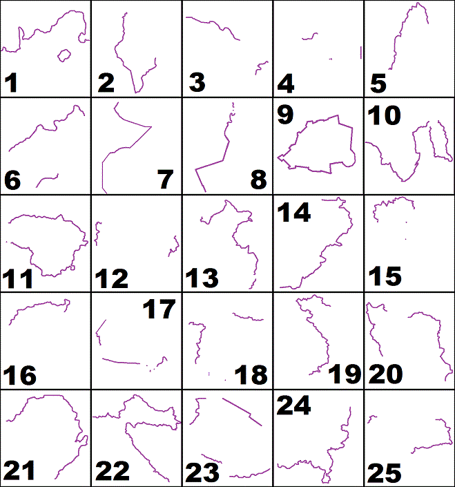 Borders only (picture quiz) By bumfish