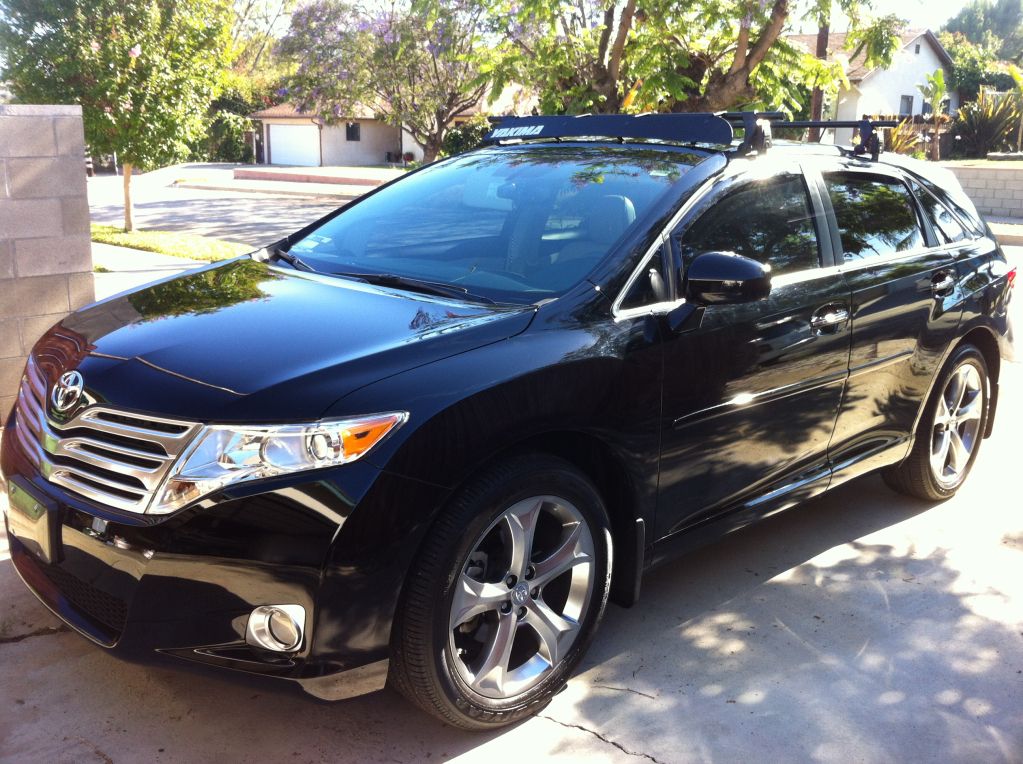 toyota venza roof rack panoramic roof #3