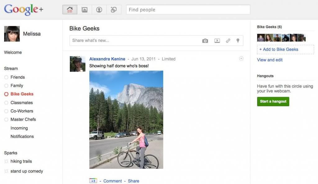 google +1