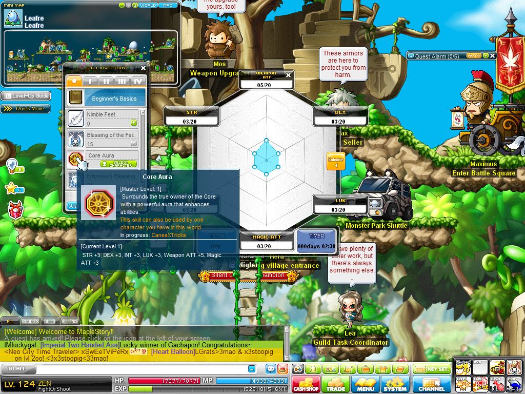 Maplestory Mercury Set