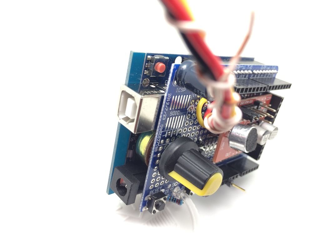 Philduinozoid prototype (1) shield on Arduino