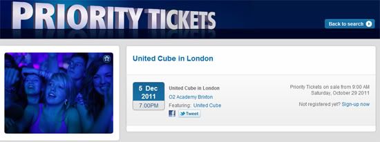 cube1 Cube Entertainment releases ticket details for UNITED CUBE in LONDON