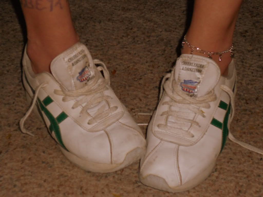 Well worn Asics Cheerleading Tennies! eBay