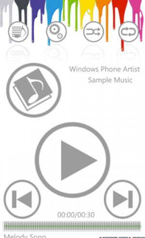 Music Player with Skins v1.0 - Trình nghe nhạc với nhiều skins đẹp