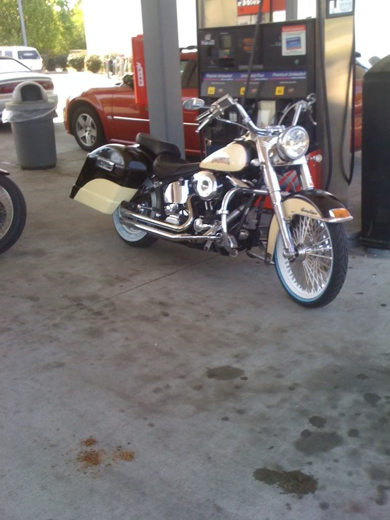 heritage softail bagger kit