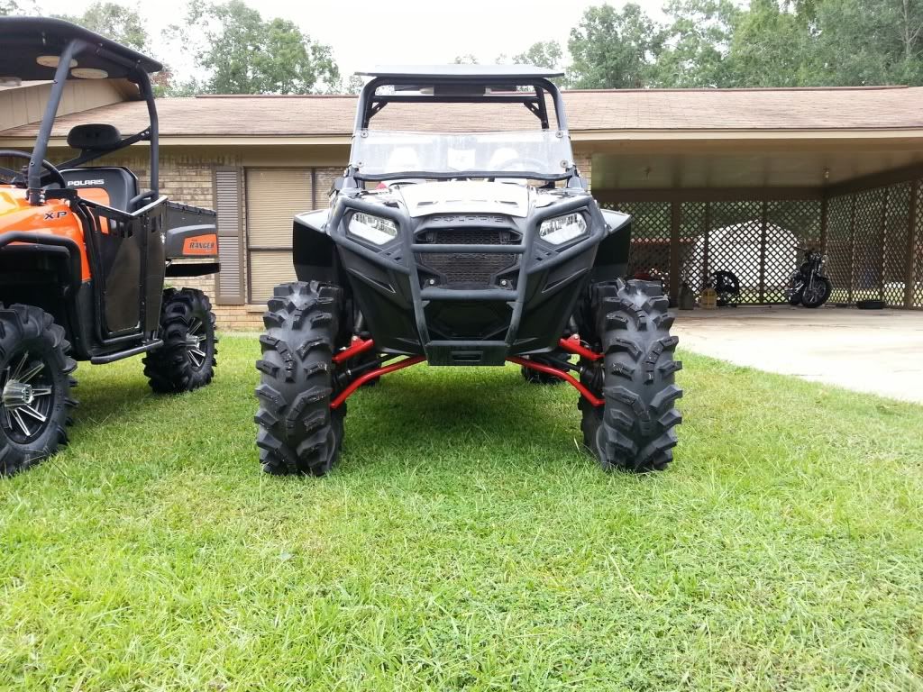 Backwoods Armor RZR S arched aarms PRC Polaris Ranger Club