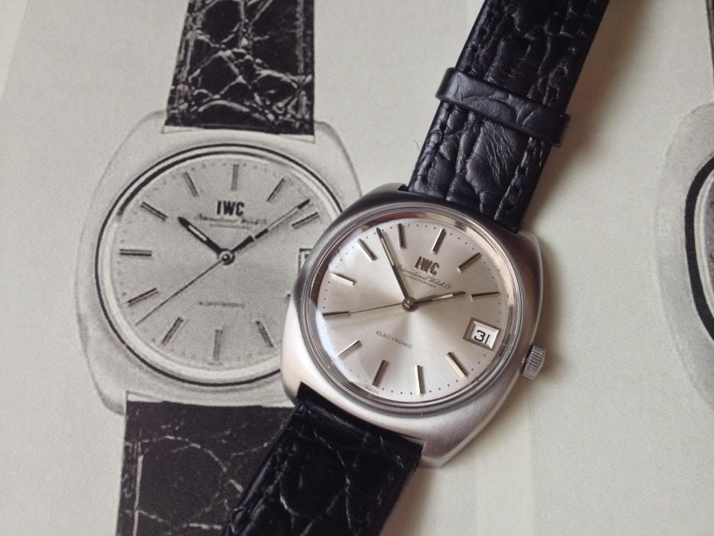 iwc electronic watch