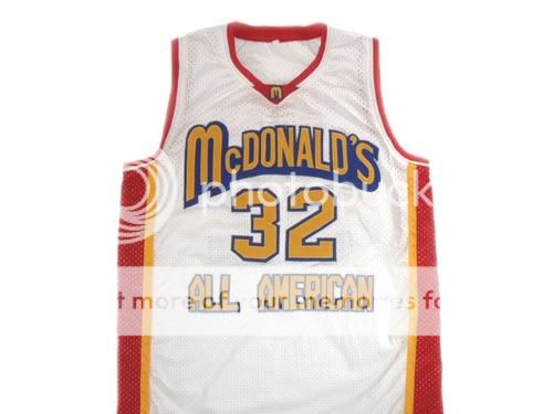 Lebron James 32 McDonalds All American Jersey White Any Size