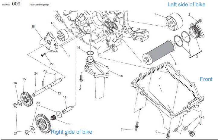 How to: Change Oil - Ducati Forum ducati panigale 1299 wiring diagram 