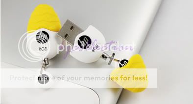 HP 8GB 8G USB Flash Pen Drive Unique Fun Cute Lovely EGG v270w  