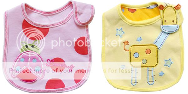1pc Kid Infant Toddler Girl Boy Baby Bib Waterproof Multi Patterns Saliva Towel