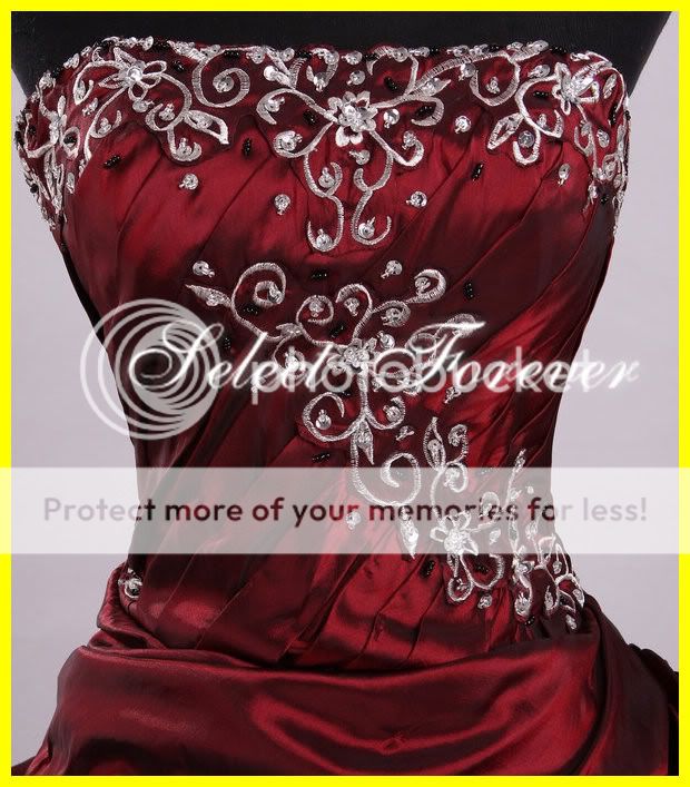   Stock A line Sweet 15 16 Beads Prom Quinceanera Gowns Dresses  