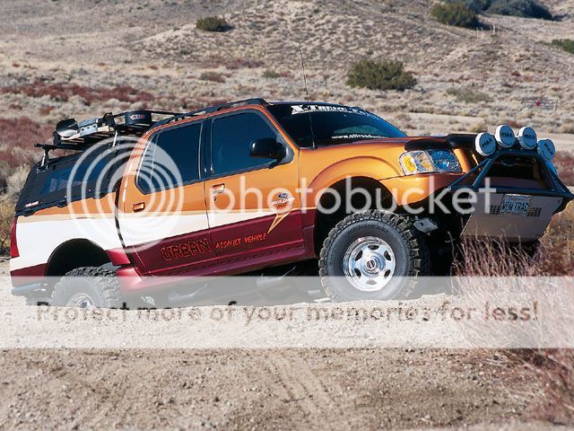 2001 Ford explorer sport trac tent #4