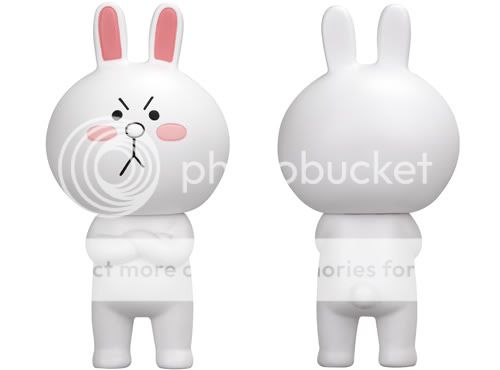 Naver Line Character Figure Brown Cony Moon 2TYPES Limited Production