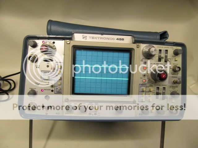 Tektronix 455 2 Channel Oscilloscope for Technicians Free SHIP w Bin