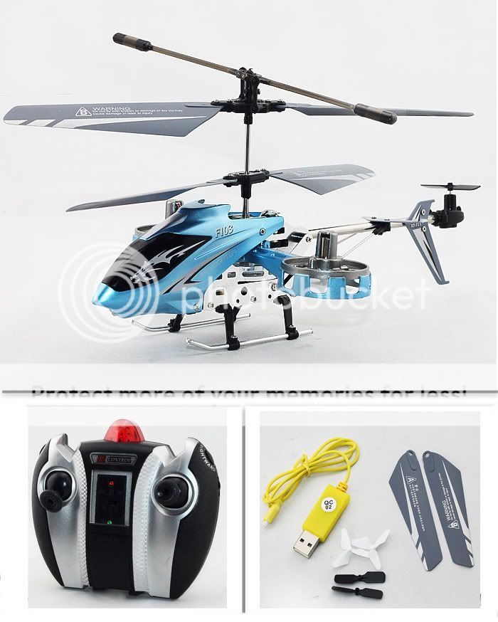   Avatar 4CH F103 LED Mini Remote Control Helicopter Gyro R202